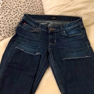 Hudson Jeans raw hem size 26